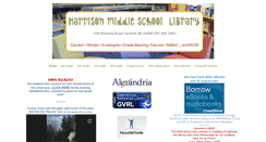 Desktop Screenshot of hmslibrary.yarmouthschools.org