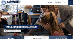 Desktop Screenshot of hms.yarmouthschools.org