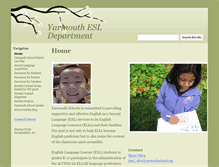 Tablet Screenshot of esl.yarmouthschools.org