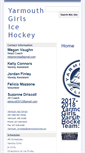Mobile Screenshot of girlshockey.yarmouthschools.org